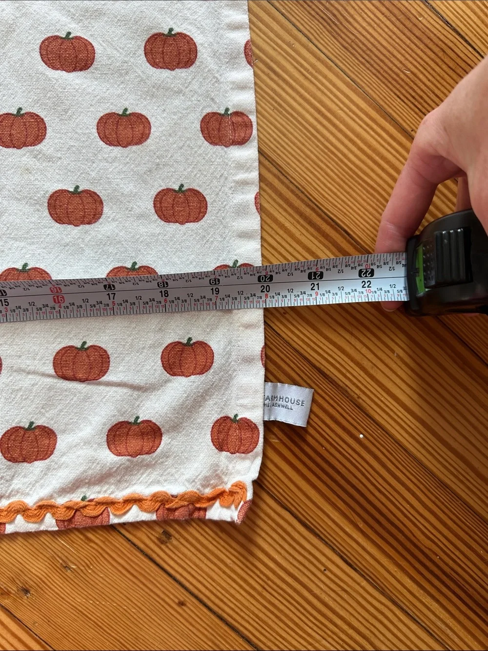 Autumn Pumpkin Kitchen Hand Towel
